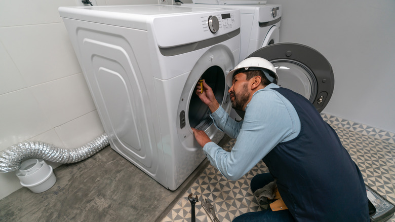 Lawrence washer- dryer installation